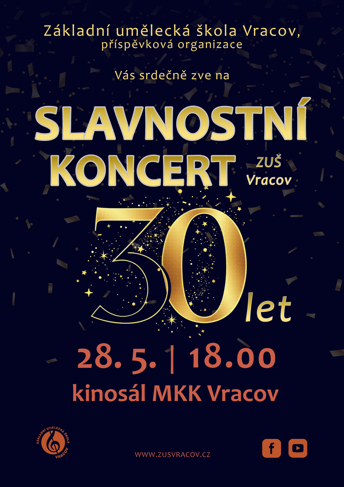 Slavnostní koncert k 30. výročí založení školy